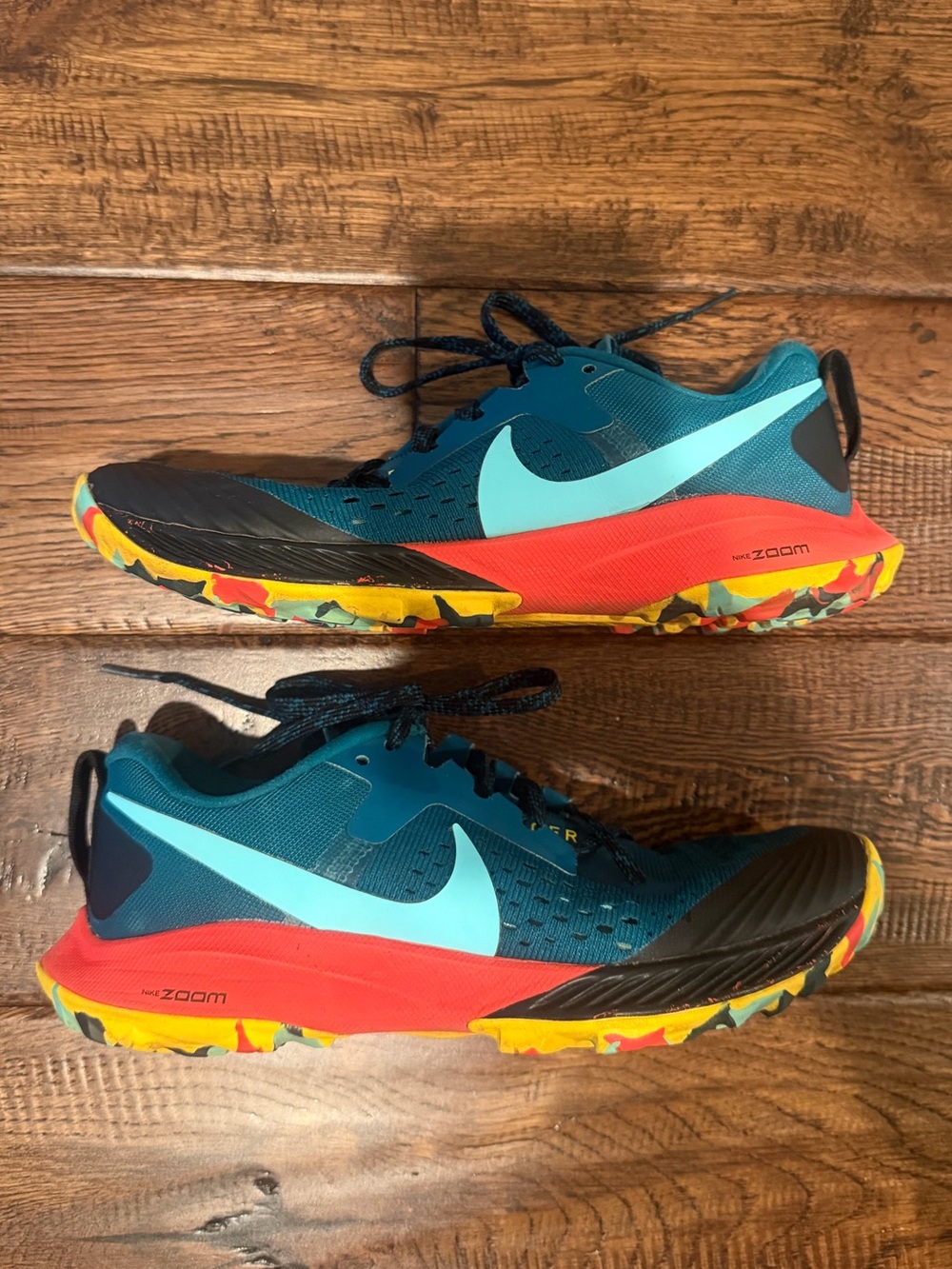 Nike Air Zoom Terra Kiger 5 Teal Trail Running Shoes AQ2220-302